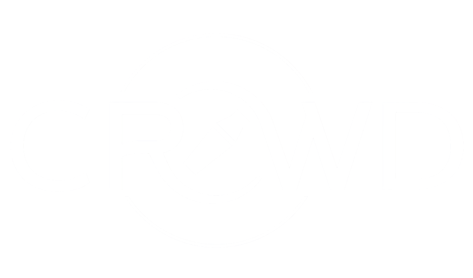 Crowdbar White Logo Render