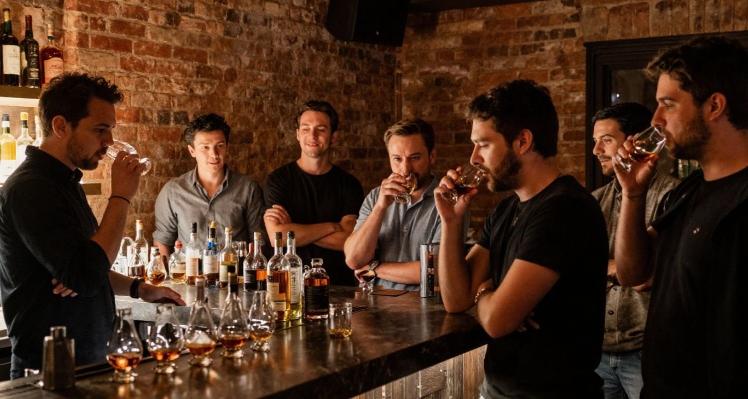Tasting whisky Tasting whisky